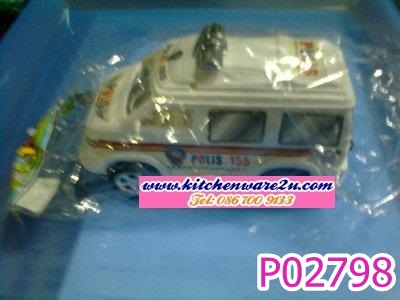 P02798 รถตำรวจ ราคาต่อโหล (180 บ/โหล ส่ง 15 บาท ขายส่งทุกอย่าง 20 บาท)