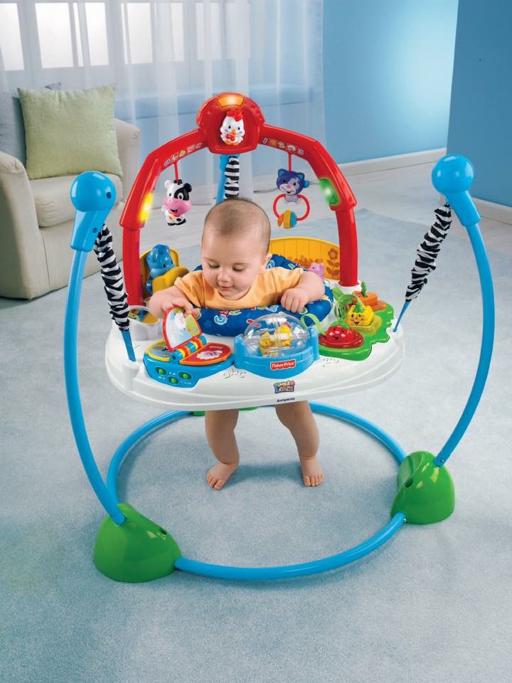 เก้าอี้กระโดดดึ๋งแสนสนุก Fisher-Price Laugh & Learn Jumperoo