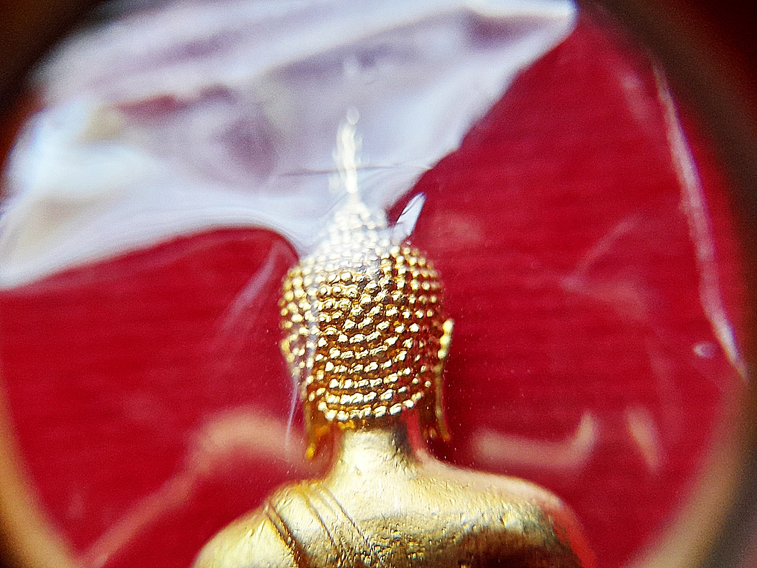 รูปหล่อ หลวงพ่อหายโศก(พระหายโศก) (ขนาดบูชา หน้าตัก1นิ้ว) เนื้อทองเหลืองปัดเงา ปี2561