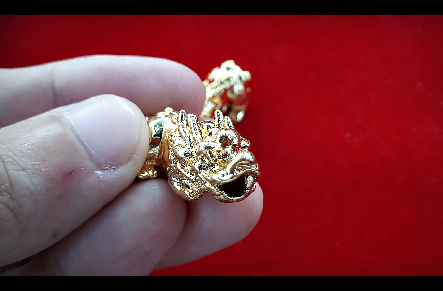 ปีเซียะ เนื้อโลหะทองเหลืองชุบทอง (ขายปลีก ขายส่ง)