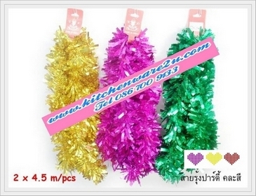 P04549 สายรุ้งปาร์ตี้ คละสี ราคาส่งต่อโหล: 12 อัน (180 บ/โหล ส่ง 15 บาท ขายส่งทุกอย่าง 20 บาท)