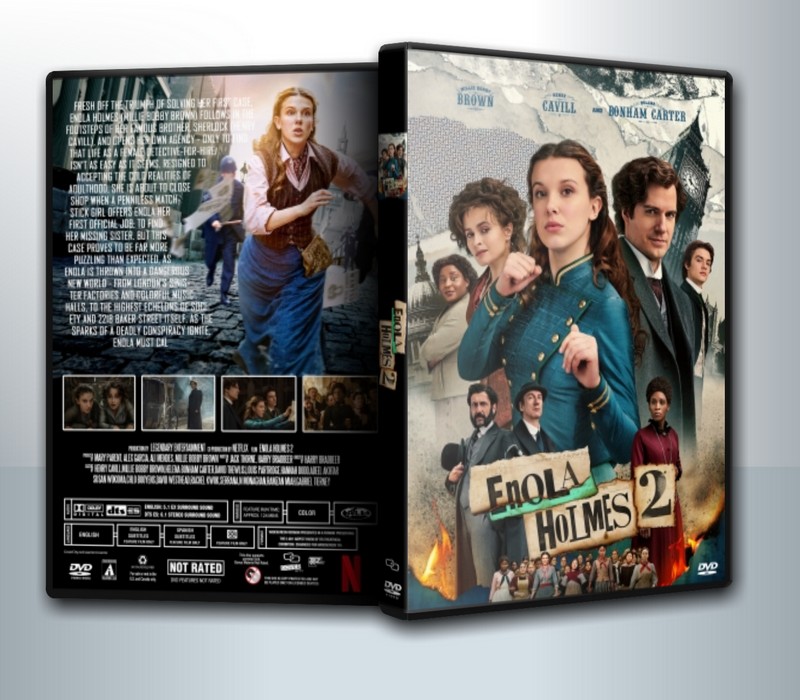 Enola Holmes 2 (2022) เอโนลา โฮล์มส์ 2 ( 1 DVD )