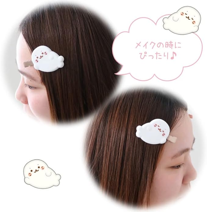 (#24040 Sirotan) Sirotan Hair Clip กิ๊บติดผมญี่ปุ่น 1 คู่ สุดคิวท์