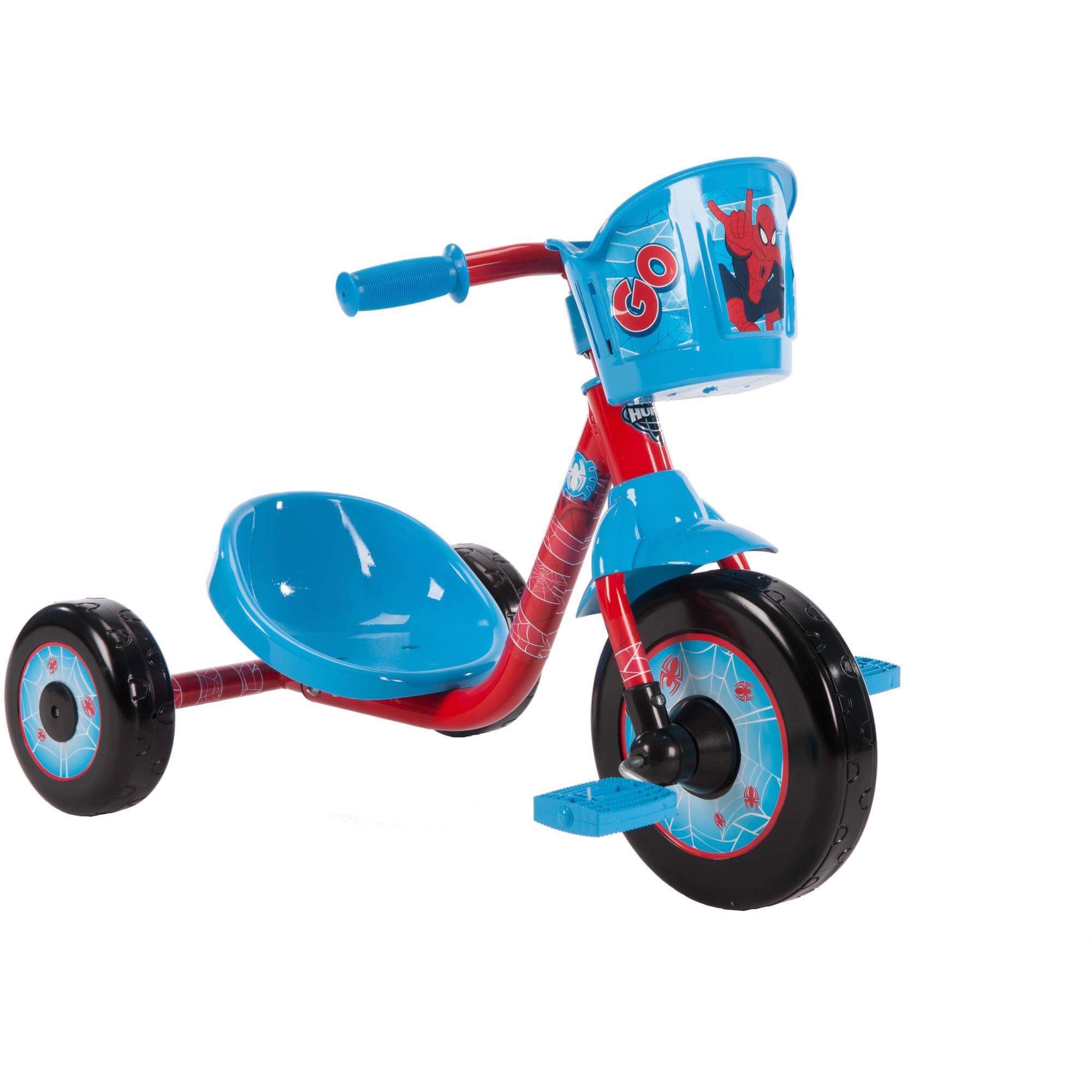 จักรยานสามล้อสำหรับเด็ก Huffy Disney Boys & Girls' Tricycle (Spider Man)