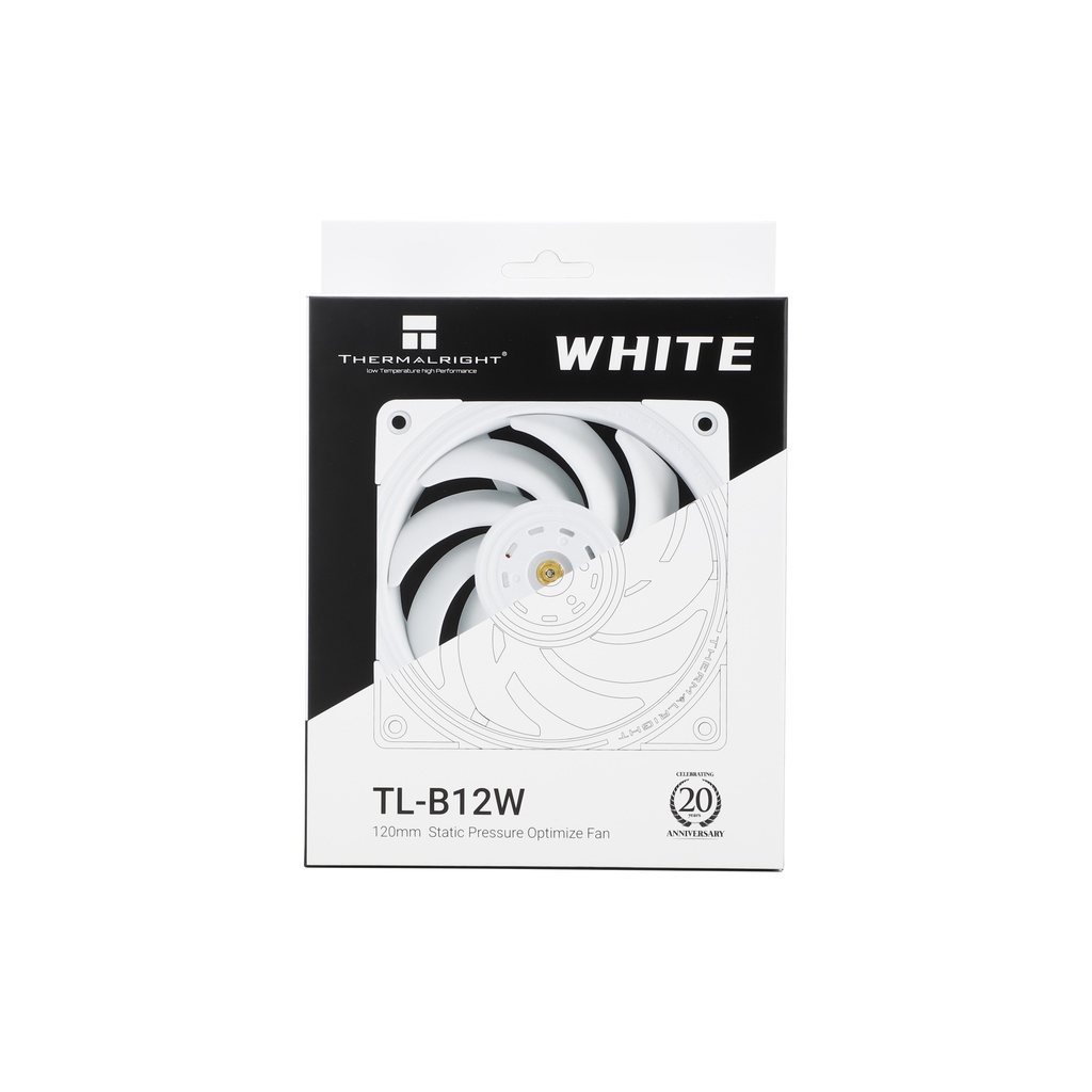 THERMALRIGHT TL-B12 120MM (2150 RPM) 4PIN High Static Pressure FAN - BLACK