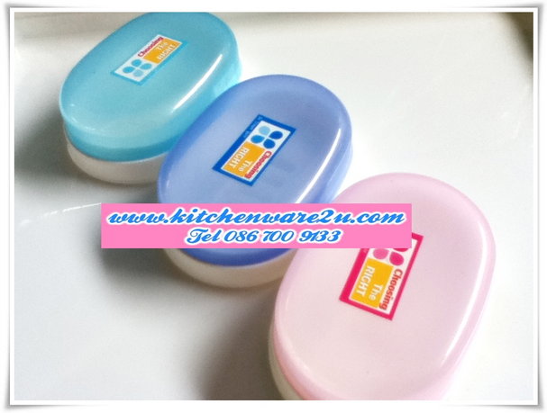 P00275 กล่องสบู่ ดีไซน์ใหม่ (12 x 8.5 x 4 cm) No.538 (ราคาส่งต่อ 1 โหล: 12 ใบ)