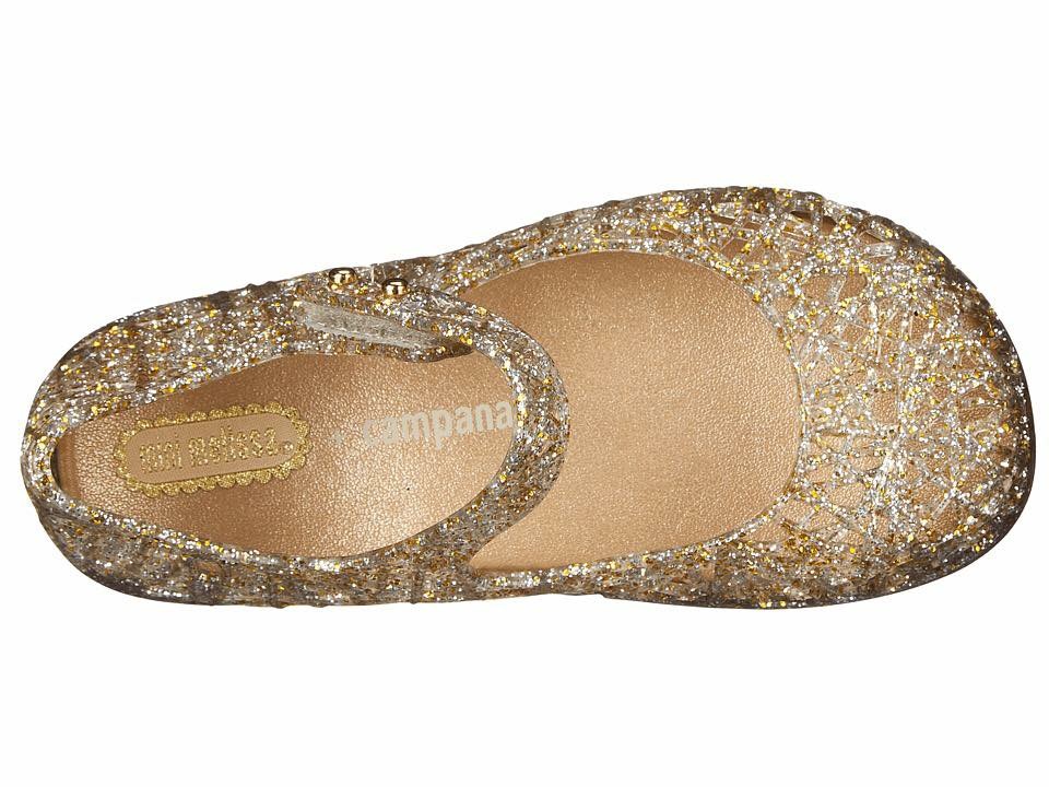 รองเท้ารังนกยอดฮิตสำหรับลูกสาว Mini Melissa Campana Zig Zag VI (Gold)