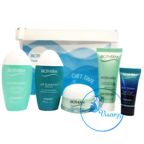 Biotherm Aquasource PMN Gift Time Set 5 Items ชุด gift ที่หายากที่สุดค่ะ เพราะในชุดมี plankton 30ml พร้อมสินค้าขายดีครบเคาเตอร์เลยค่ะ