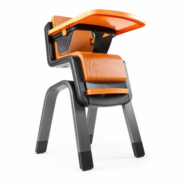 เก้าอี้รับประทานอาหารทรงสูงสุดหรู Nuna ZAAZ High Chair (Black & Orange)