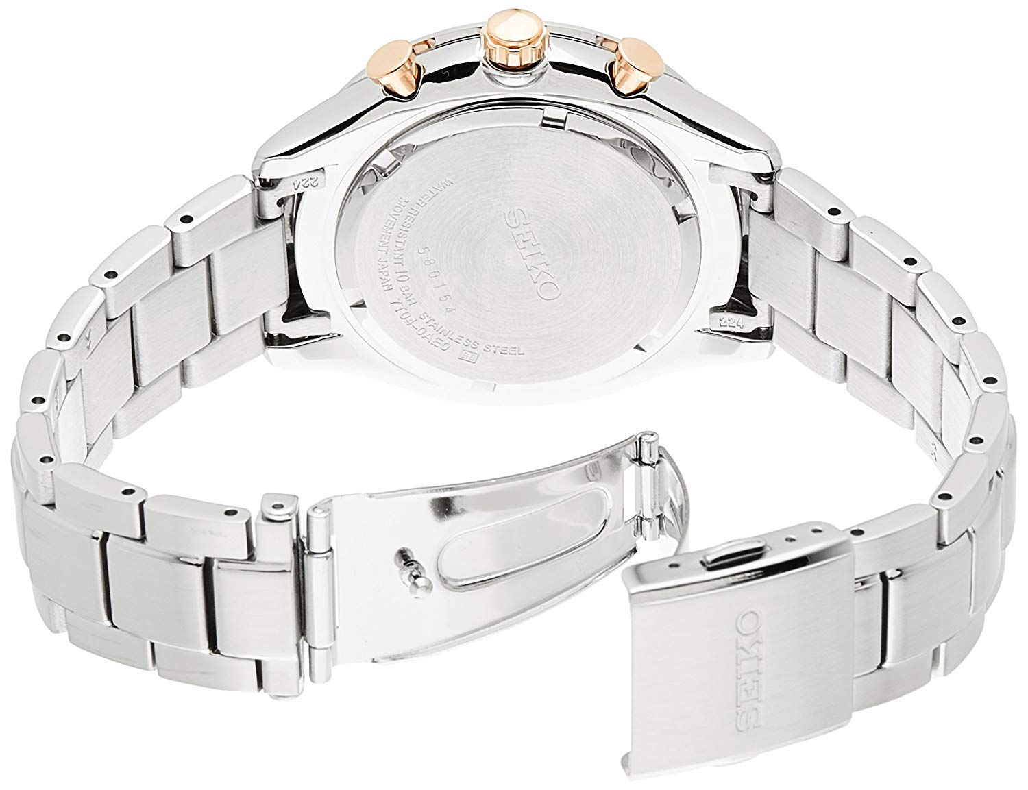 Karnvera Shop นาฬิกาข้อมือผู้ชาย Seiko Chronograph SPC151P1 Men's Watch