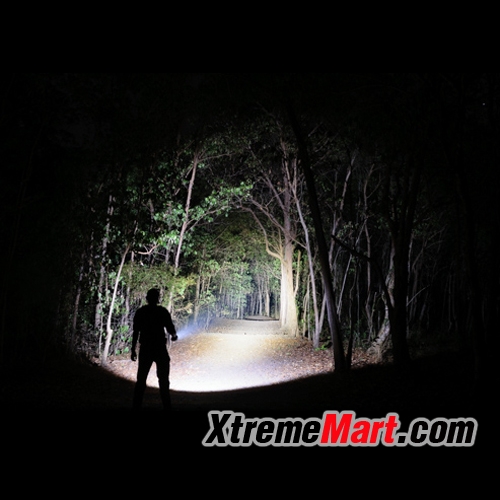 ไฟฉายแรง Convoy L6 หลอด XHP70.2 สว่าง 4300 ลูเมนส์ 5โหมด แสงพุ่ง บอดี้สีดำ (เฉพาะไฟฉาย)