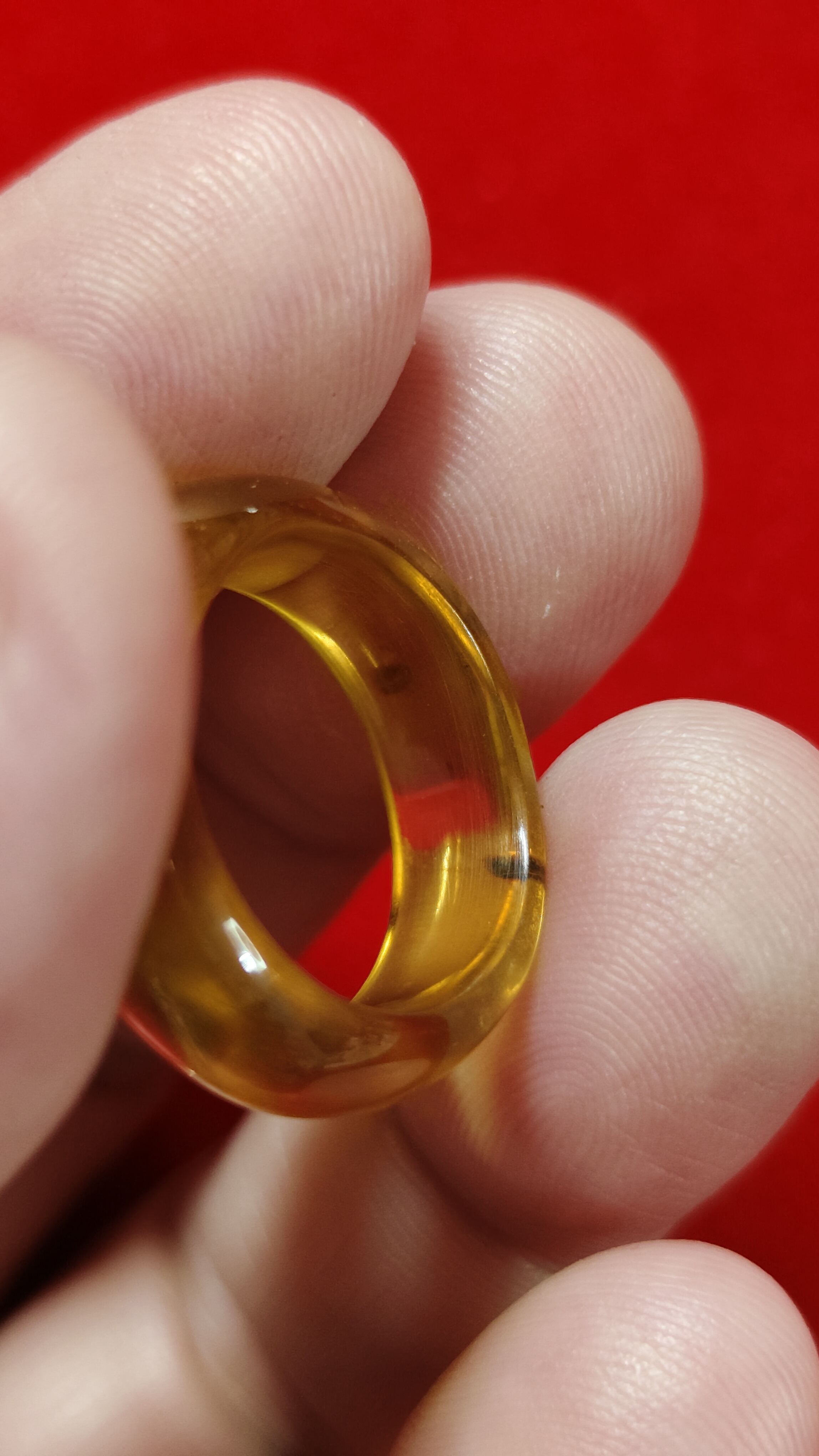 #แหวนอำพัน(Amber)พม่า รหัสR-0050