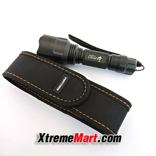 ซองไฟฉาย Convoy C8 ซองไนล่อนคุณภาพดี ป้องกันไฟฉายจากรอยขีดข่วนและการกระแทก Flashlight Nylon Holster