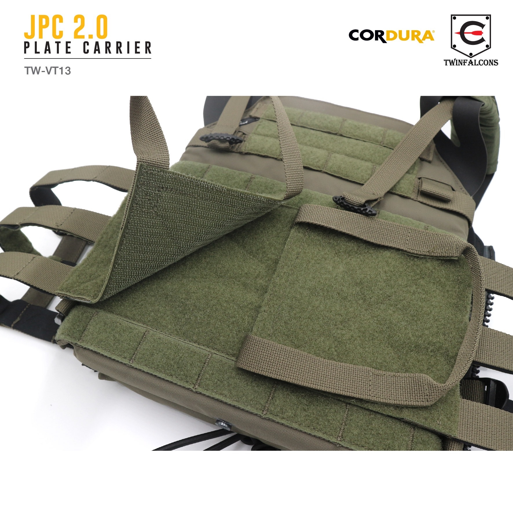 เสื้อเกราะ JPC 2.0 Plate Carrier ( Twinfalcons ) [ TW-VT13 ] (K4100)