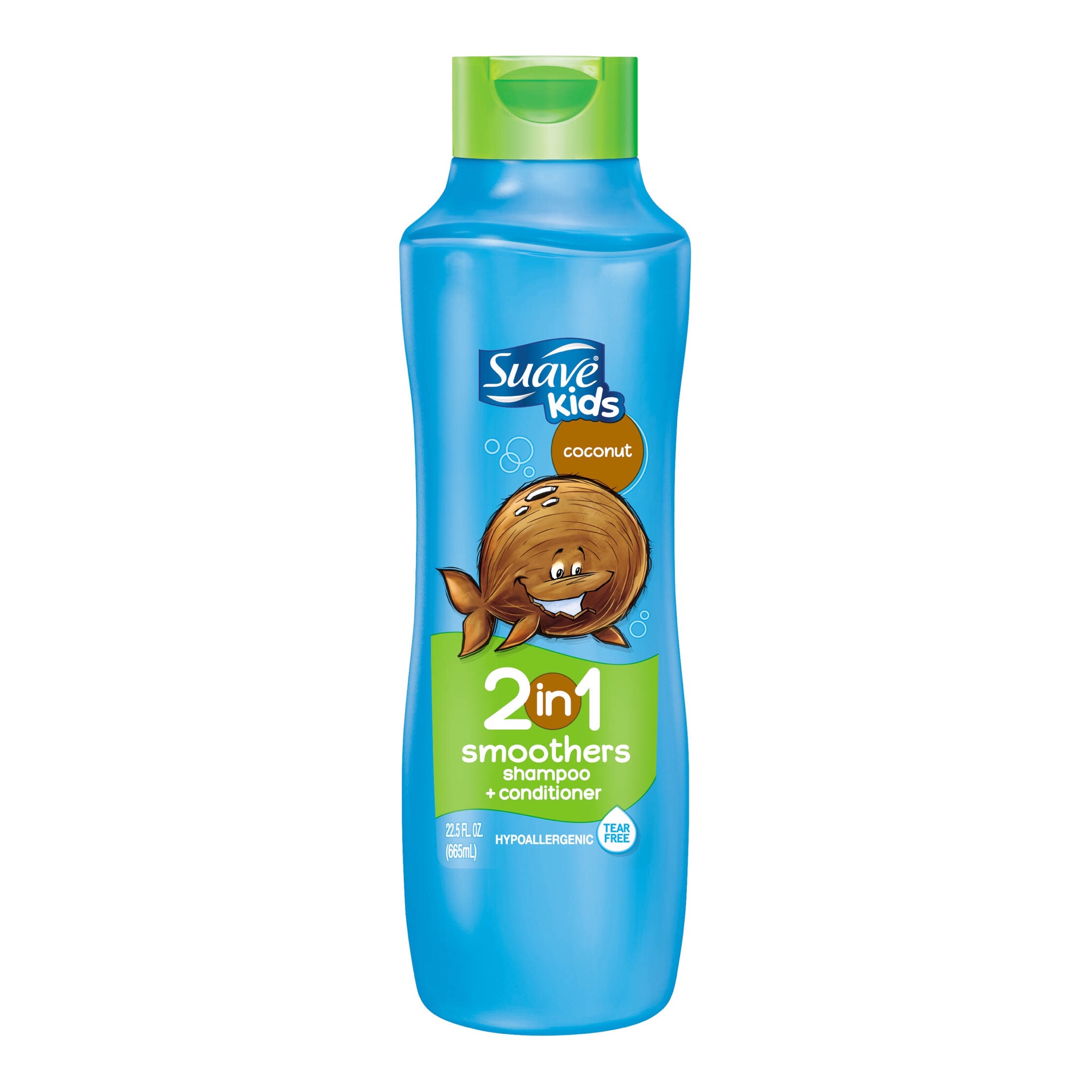 แชมพูผสมครีมนวดผมสำหรับเด็ก Suave Kids 2-in-1 Smoothers Shampoo + Conditioner (Coconut)