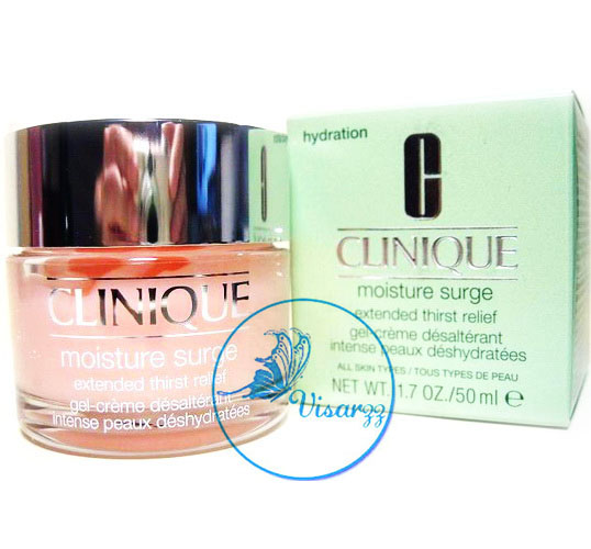 (ลดพิเศษมากกว่า 35%) Clinique Moisture Surge Extended Thrist Relief 75mL ครีมเจลเติมความชุ่มชื่นให้ผิวที่ขาดน้ำ สำหรับคนผิวแห้ง (Dry Skin)