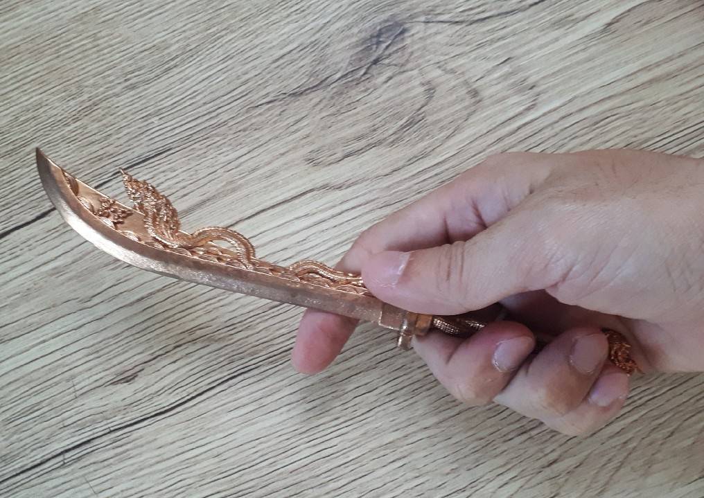 ดาบคู่ชีวิตพิชิตไตรภพ (มีดหมอ) พญานาค7หัว หลวงพ่อหนุน วัดพุทธโมกข์