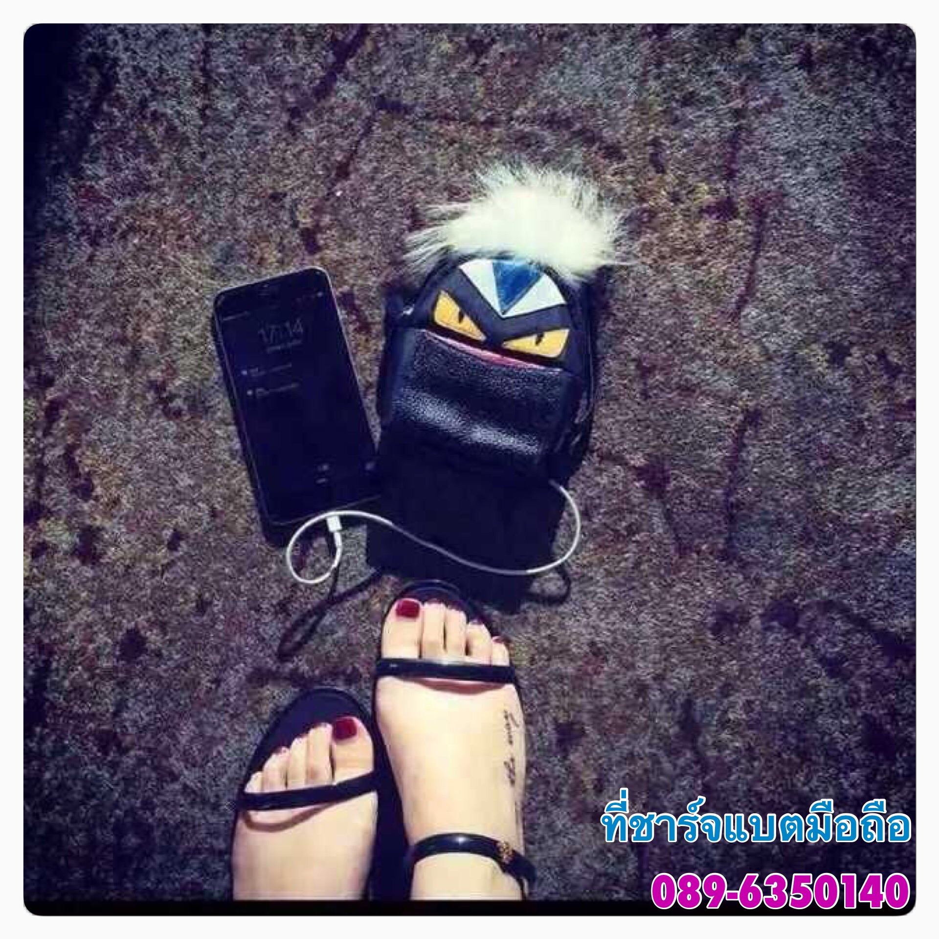 ที่ชาร์จแบตเตอรี่ 5000FENDI MONSTER BACKPACK