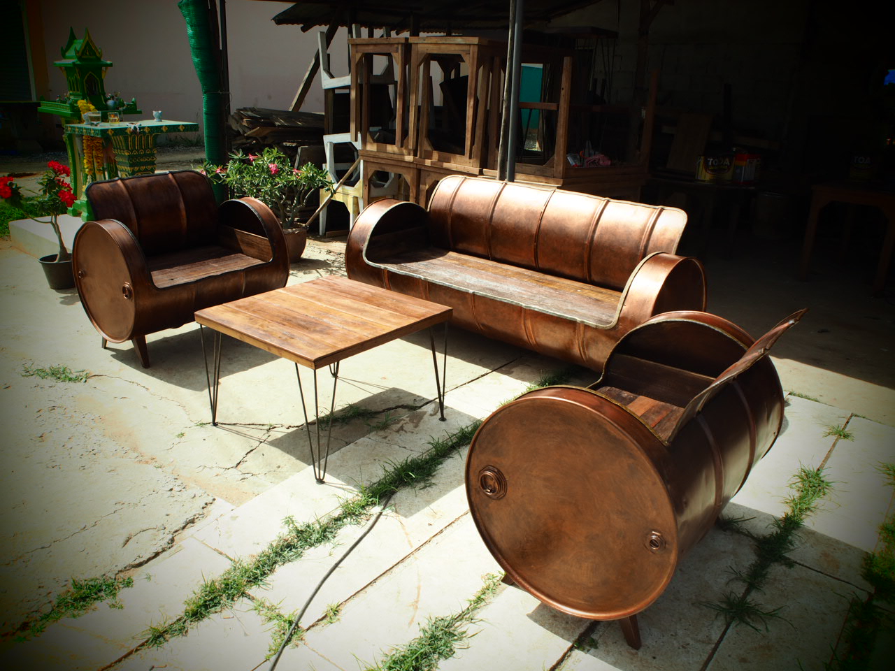 โซฟาถังนำ้มัน