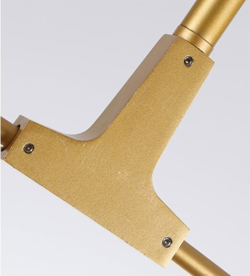 โคมไฟแขวนเพดาน Tree branches ตัวโคมสีทอง 8 ดวง [A2822]