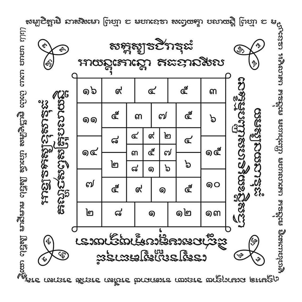 ตะกรุดโสฬส-ชินบัญชร-เงินล้าน (4in1 ยันต์โสฬส ยันต์สุกิตติมา(มหาละลวย เมตตามหาเสน่ห์) ยันต์พระคาถาชินบัญชร ยันต์พระคาถาเงินล้านล้อมรอบ) - เนื้อตะกั่ว (เสาร์5) ปี2563 #รับประกันแท้