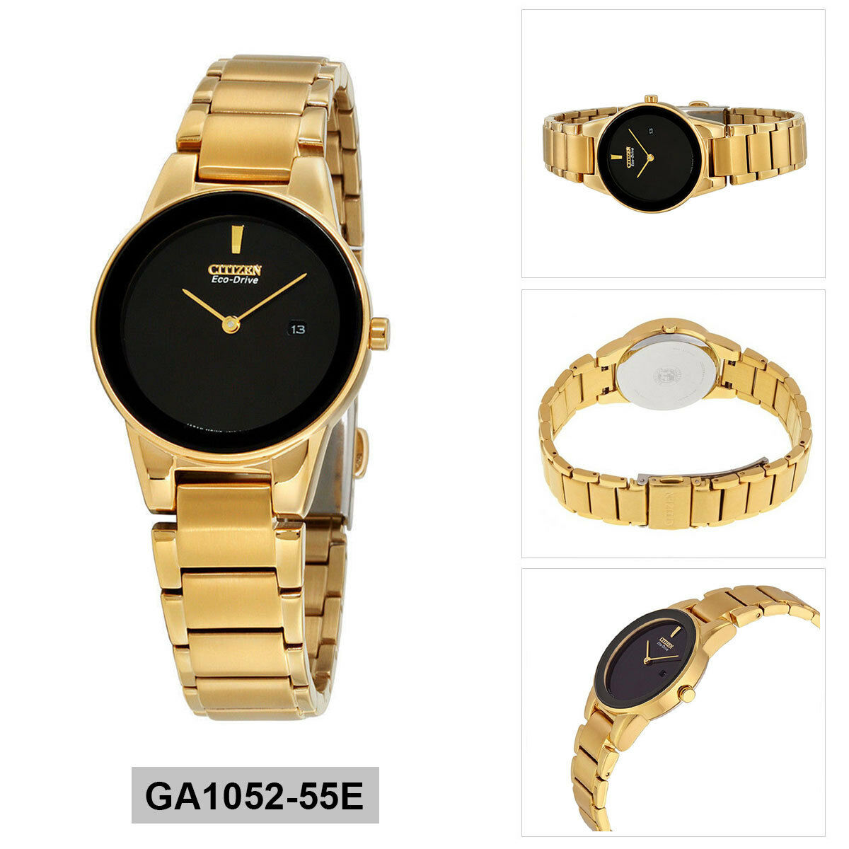 Citizen Women's Eco-Drive Goldtone Axiom Watch GA1052-55E