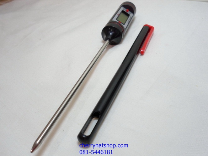 เทอร์โมมิเตอร์วัดอุณหภูมิในอาหาร ของเหลว เนื้อ ผลไม้