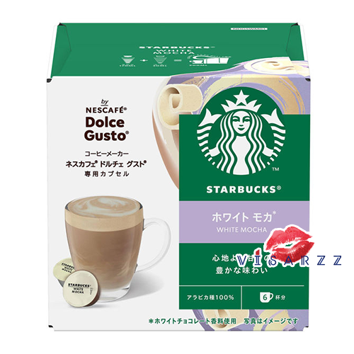 BBE.01/25 (White Mocha) Starbucks Capsule Dolce Gusto x12 Capsules แคปซูล สตาร์บัคส์