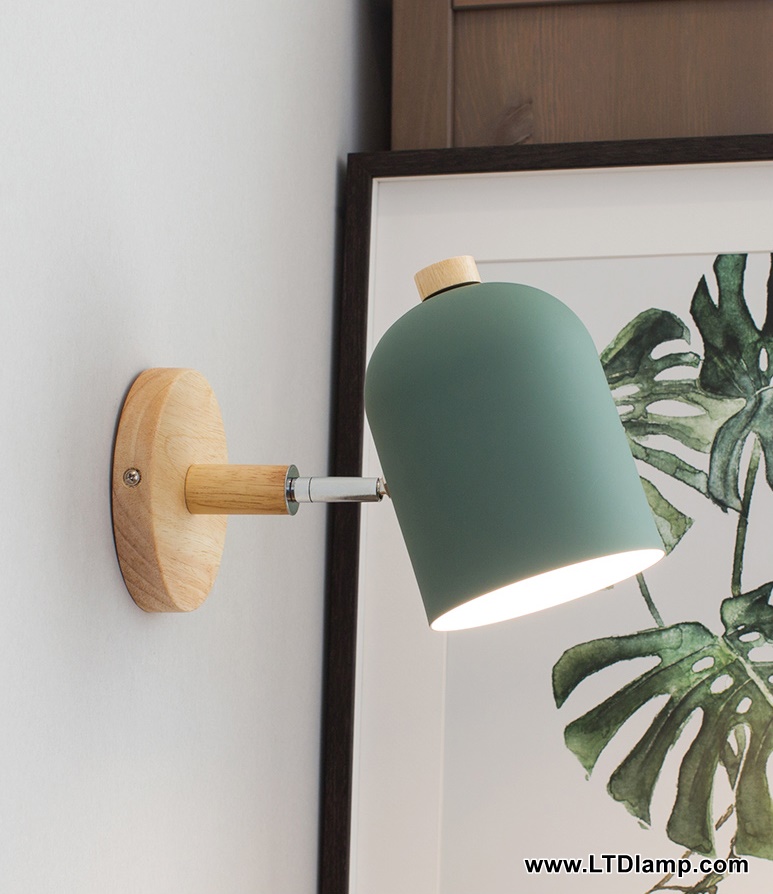 Home decor Nordic ถ้วยกลม ทรงสูง ติดผนัง