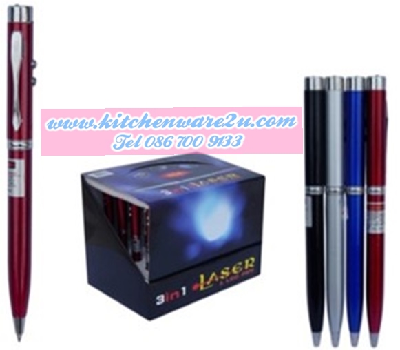 P04675 ปากกา เลเซอร์ ราคาส่งต่อ 1 กล่อง: 24 อัน (180 บ/โหล ส่ง 15 บาท ขายส่งทุกอย่าง 20 บาท)