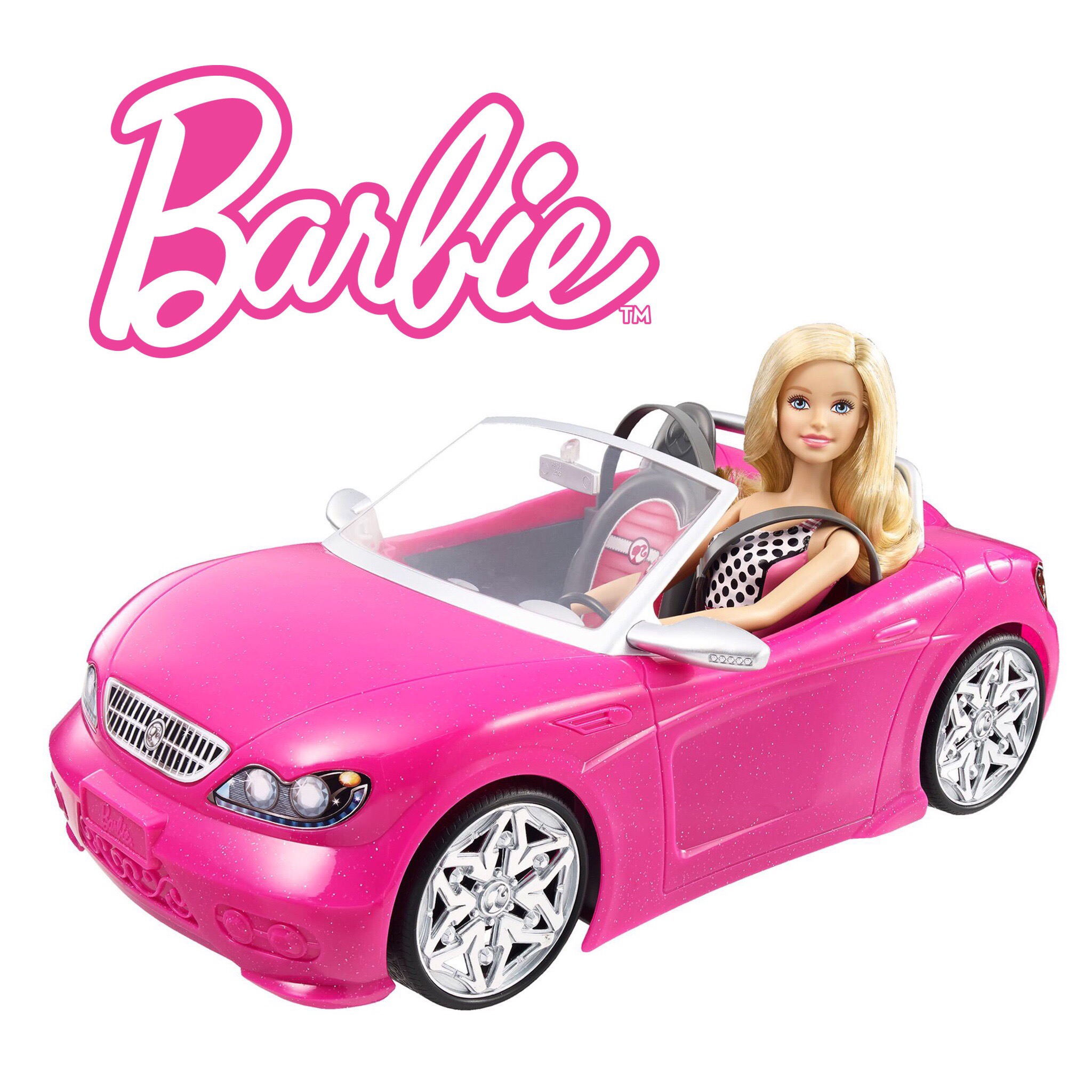 รถสปอร์ตสำหรับสาวสวยบาร์บี้ Barbie Glam Convertible