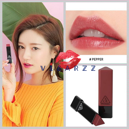 3CE Bebe Color Lip Balm 2.8g # Pepper ลิปบาล์มที่ให้ความชุ่มชื่น บำรุงเรียวปากให้ชุ่มชื่น บางเบาเป็นธรรมชาติ เหมือนปากเป็นสีนั้นจริงๆ