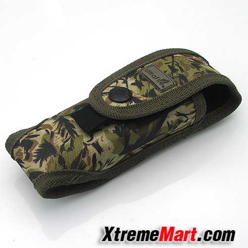 ซองไฟฉาย Ultrafire C2 Flashlight Torch Nylon Pouch Belt Holster (ลายพราง)