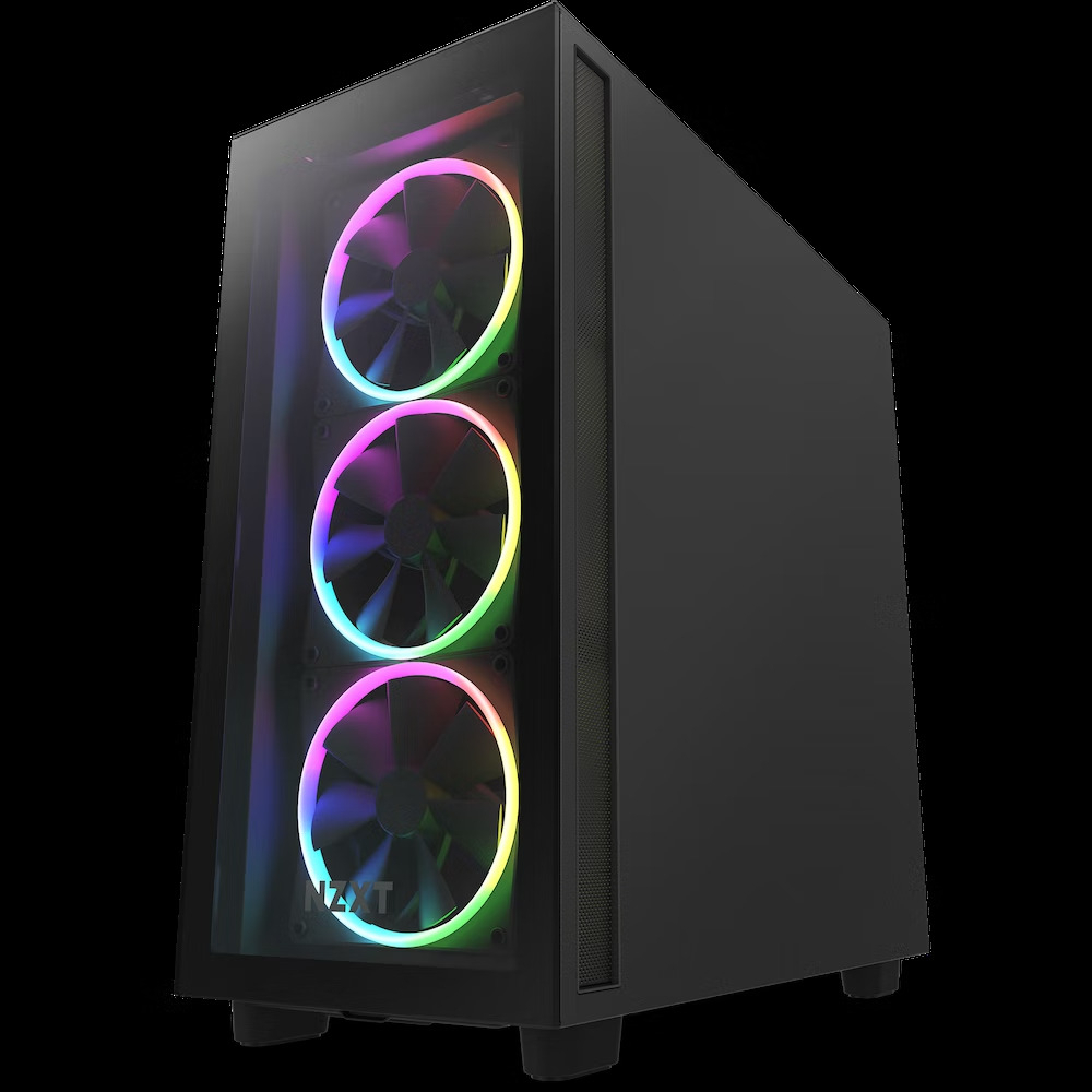 CASE (เคส) NZXT H7 ELITE (MATTE WHITE) (Black)( E-ATX)