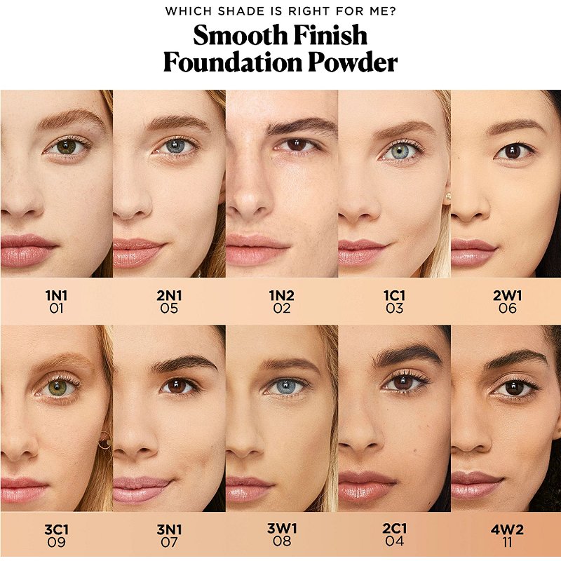 (#03) Laura Mercier Smooth Finish Foundation Powder 9.2 g # 03 Light Beige with a Neutral and Slightly Pink Undertones สำหรับผิวขาว