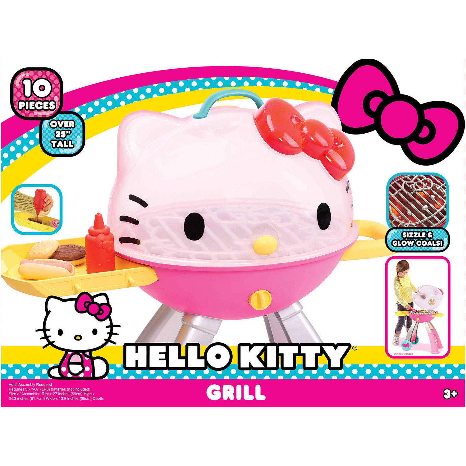 เตาย่างบาร์บีคิวสุดน่ารัก Hello Kitty Barbecue Grill