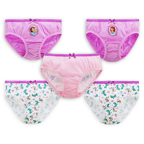 กางเกงชั้นใน Disney Sofia Underwear Set จาก Disneystore อเมริกา ไซส์ S(5/6)