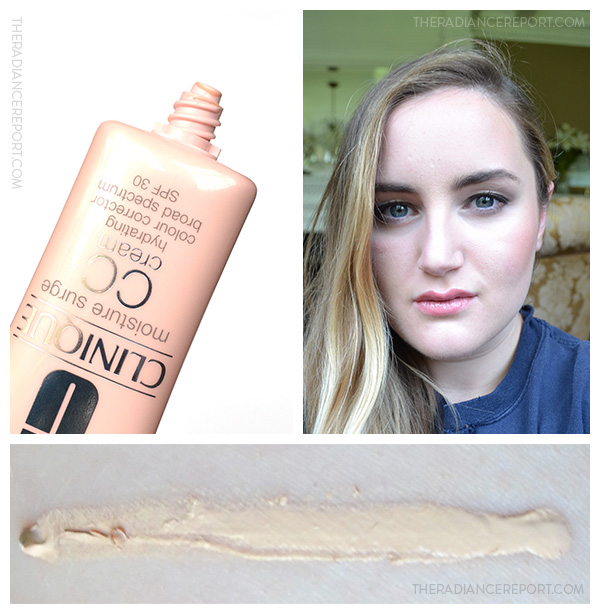 (Tester) Clinique Moisture Surge CC Cream Hydrating Colour Corrector 15mL # Very Light สวยแบบไม่พึ่งรองพื้นด้วยเทคโนโลยี Color Correcting อันทรงประสิทธิภาพที่จะทำให้ผิวดูเปล่งปลั่งประกายสดใสอย่างเป็นธรรมชาติอย่างรวดเร็ว พร้อมปกป้องผิวจากแสงแดด