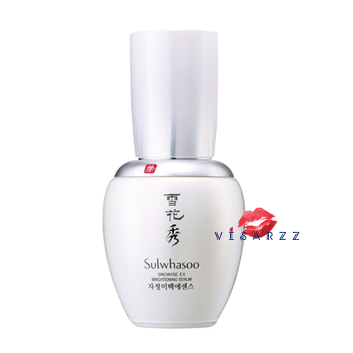 (ลดพิเศษ 50% Mfg 04/13) Sulwhasoo Snowise EX Whitening Serum 50mL เซรั่มเพิ่มความขาวกระจ่างใสด้วยสารสกัดจากพืชที่เป็นแอนติออกซิแดนท์และลดการอักเสบจะช่วยลดการกระตุ้นการผลิตเม็ดสีได้ ส่วนผสมของ Acetyl Glucosamine กับ สารสกัดจากโสม และ Broussonetia Kazinoki