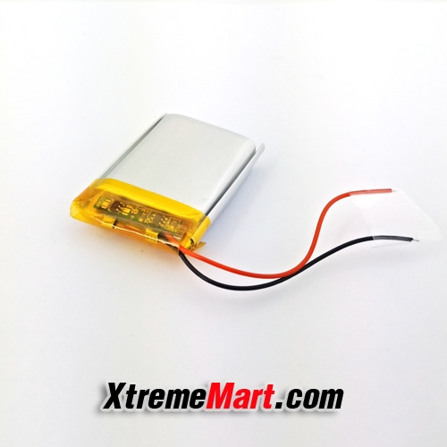 แบตเตอรี่ชาร์จ Li-po รุ่น 103040 3.7V 1200 mAh สำหรับไฟฉายคาดหัว Rechargeable battery(ก้อนละ)