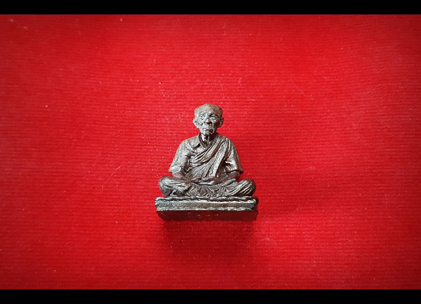 รูปหล่อ รุ่น3 (สร้างในวาระโอกาศ ที่ระลึกครบ100วัน ถึงแก่กรรมละสังขาร) ปี2561 #รับประกันแท้ - อาจารย์ปู่เม่า แย้มทับ