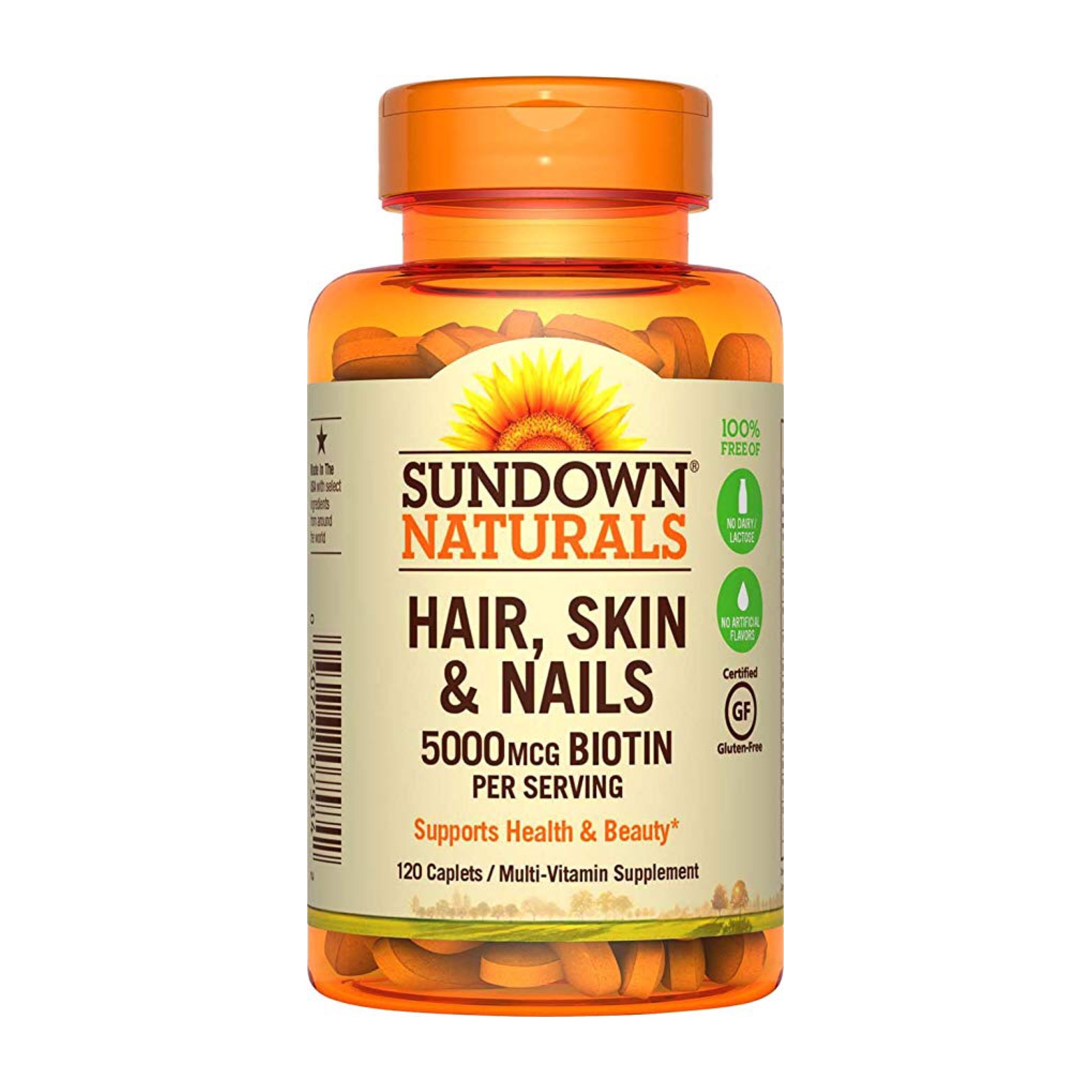 วิตามินบำรุงผิว เส้นผม และเล็บ Sundown Naturals Hair, Skin & Nails