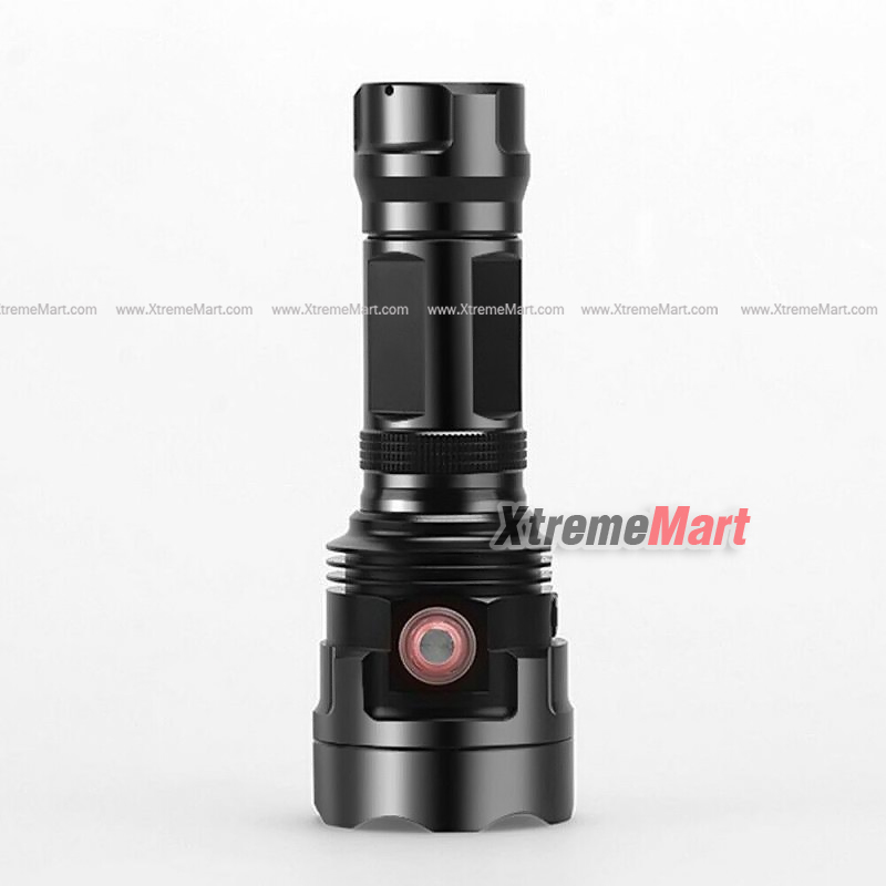 ไฟฉาย XHP90 LED P90 FlashLight ชาร์จUSB พร้อมแบตเตอรี่ชาร์จได้ 26650 เเละสายชาร์จ