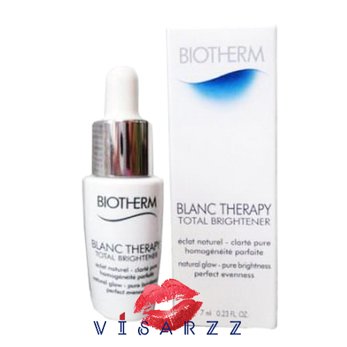 (Tester) Biotherm Blanc Therapy Total Brightener 7mL สูตรปรับปรุงใหม่ล่าสุด ไม่เฉพาะช่วยให้หน้าขาวใสยิ่งขึ้น ยังลดโทนแดง โทนเหลืองของใบหน้าอีกด้วย