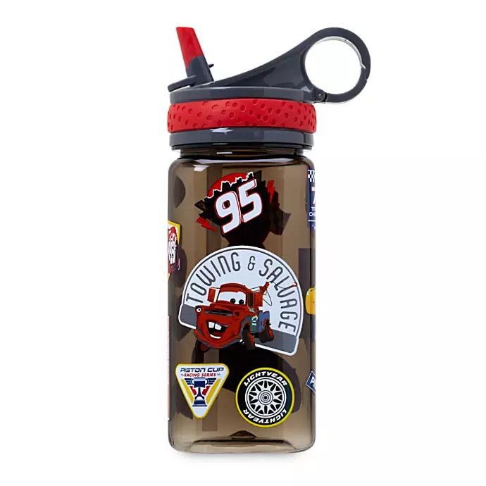 กระติกน้ำแบบหลอดดื่มสำหรับเด็ก Disney Cars Water Bottle with Built-In Straw (2019)