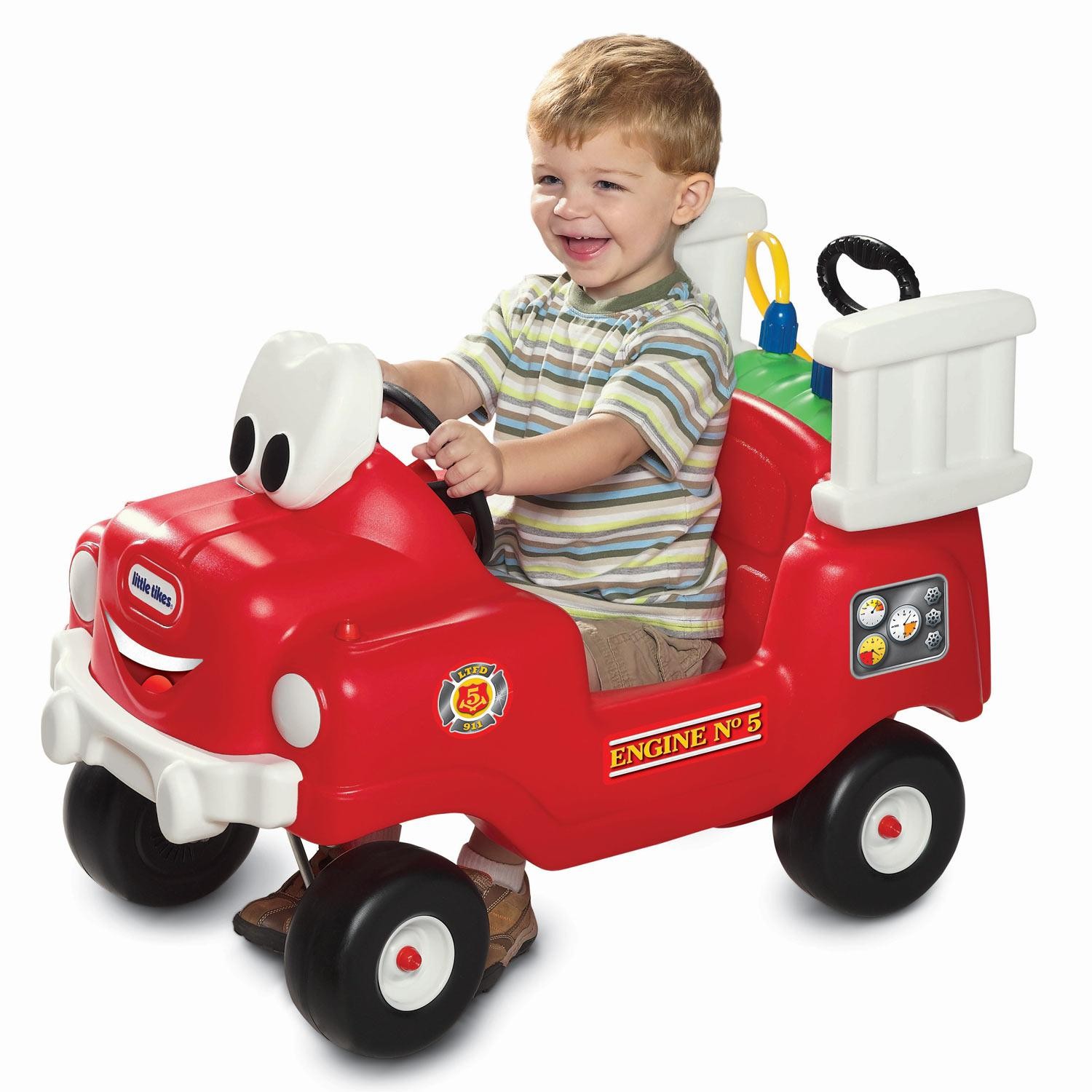 รถดับเพลิงขาไถพร้อมสายฉีดน้ำ Little Tikes Spray & Rescue Fire Truck
