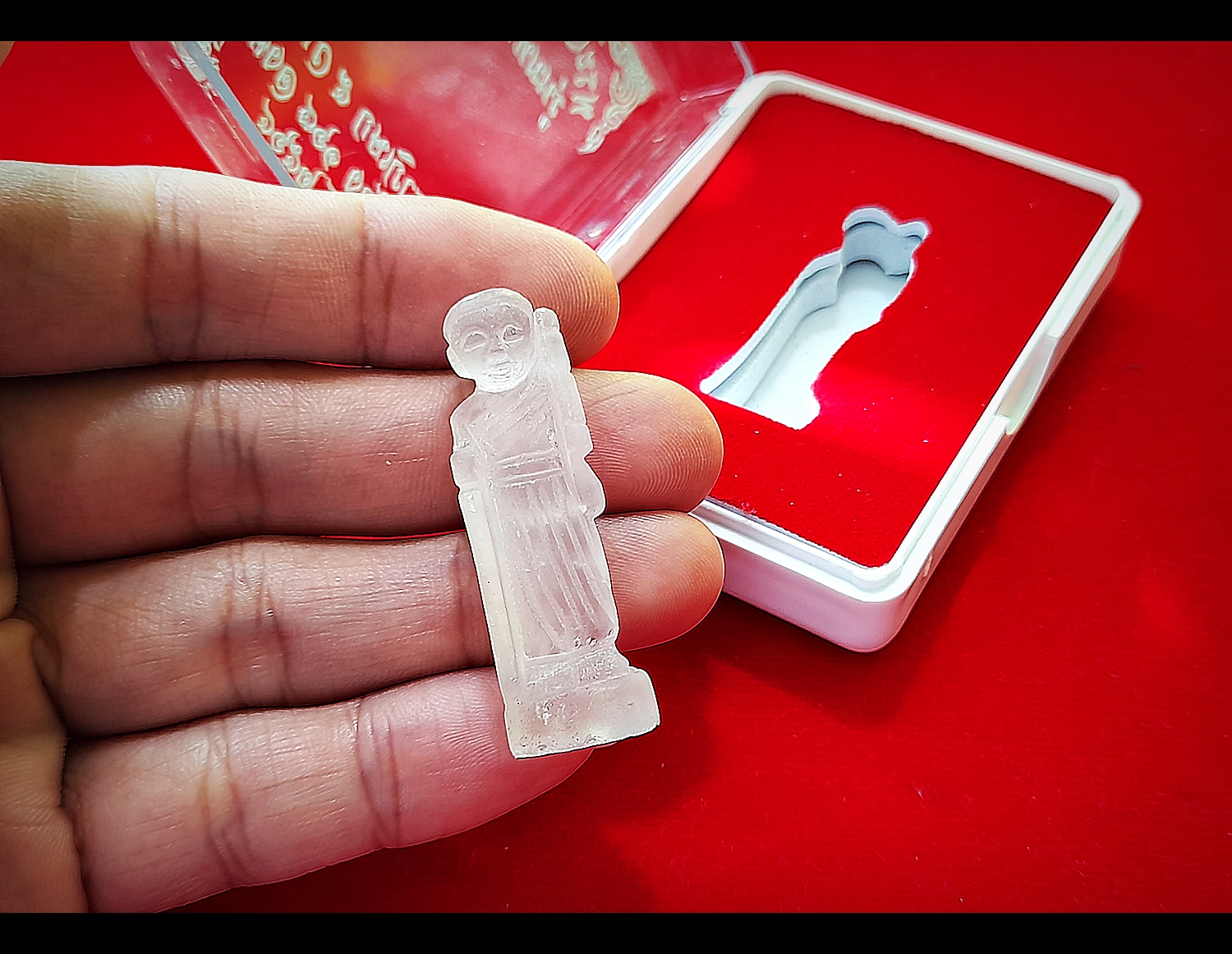 พระสีวลี เนื้อแก้วโปงข่าม ปี2564 #รับประกันแท้ - หลวงพ่อเล็ก วัดท่าขนุน อฐืษฐานจิต