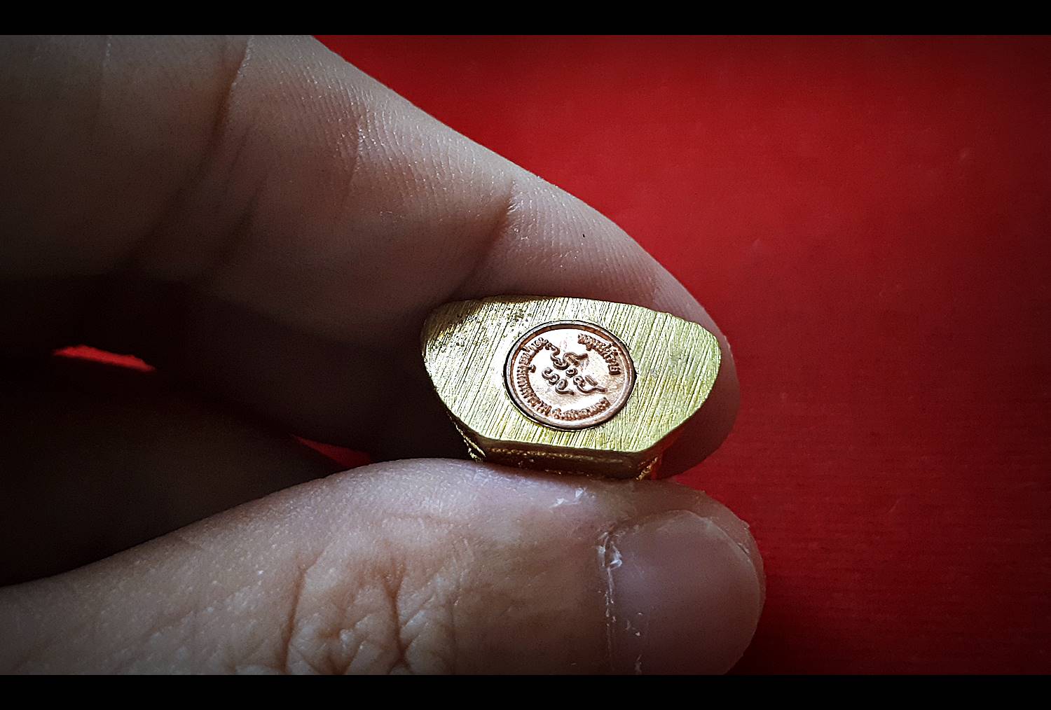 สมเด็จองค์ปฐม เนื้อทองทิพย์ ปี2562 - หลวงพ่อหนุน วัดพุทธโมกข์