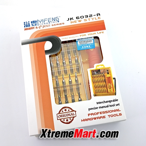 ชุดไขควงเปลี่ยนหัว (แม่เหล็ก) 32 in 1 Jackly 6032-A