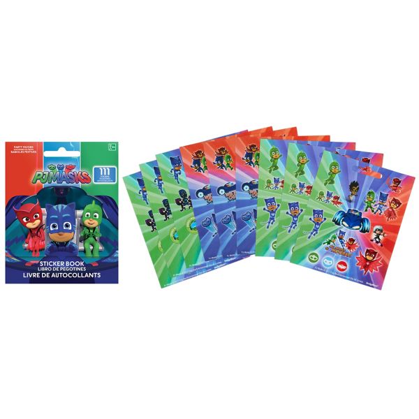 PJ Masks Sticker Book 9 Sheets